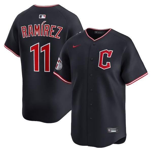 José Ramírez Cleveland Guardians Nike Alternate Limited Player Jersey - Navy