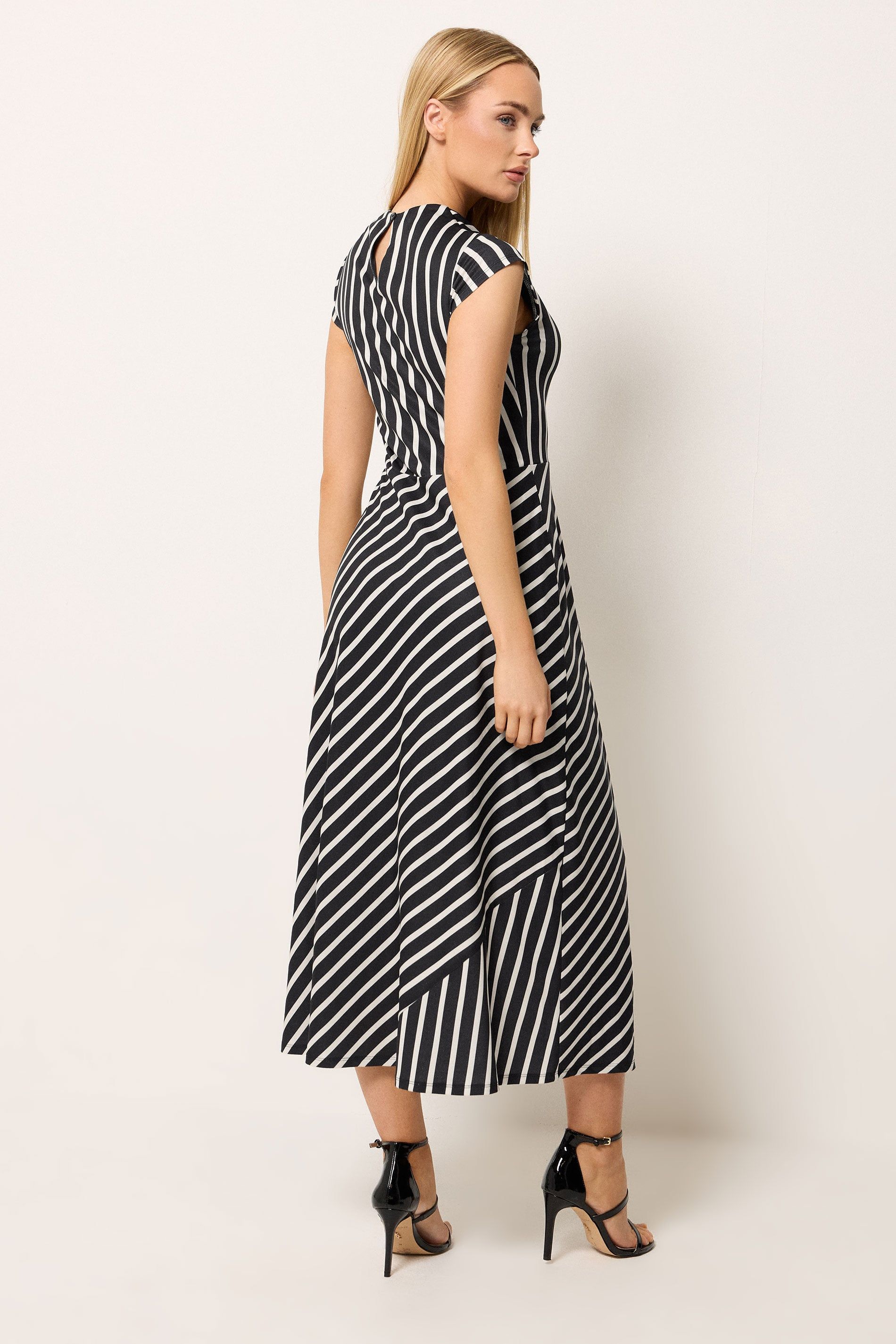 Star by Julien Macdonald Stripe Maxi Dress