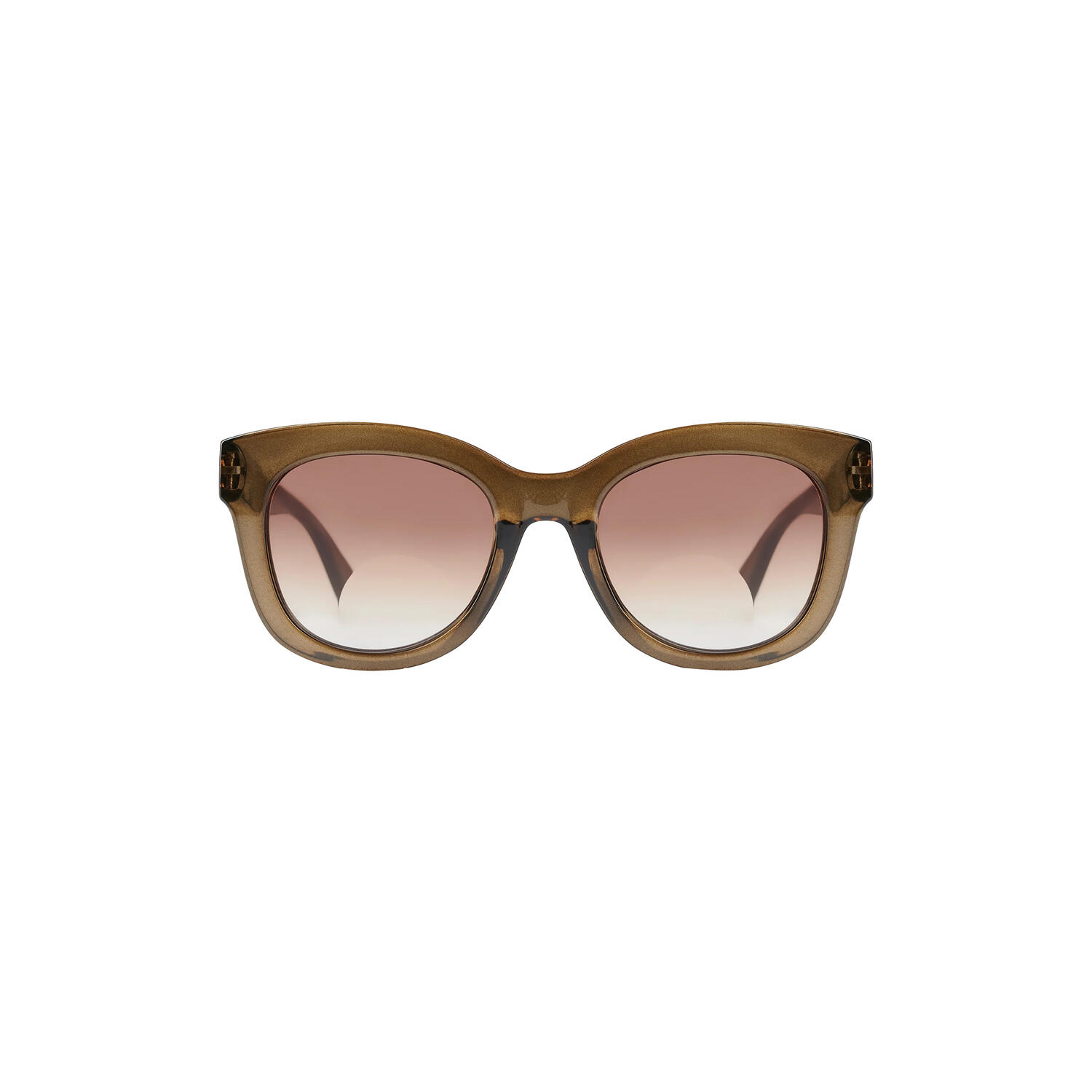 Hornb&aelig;k solbrille, dusty army green