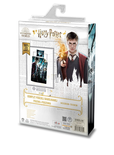 Pościel licencyjna Harry Potter 140x200 Faro