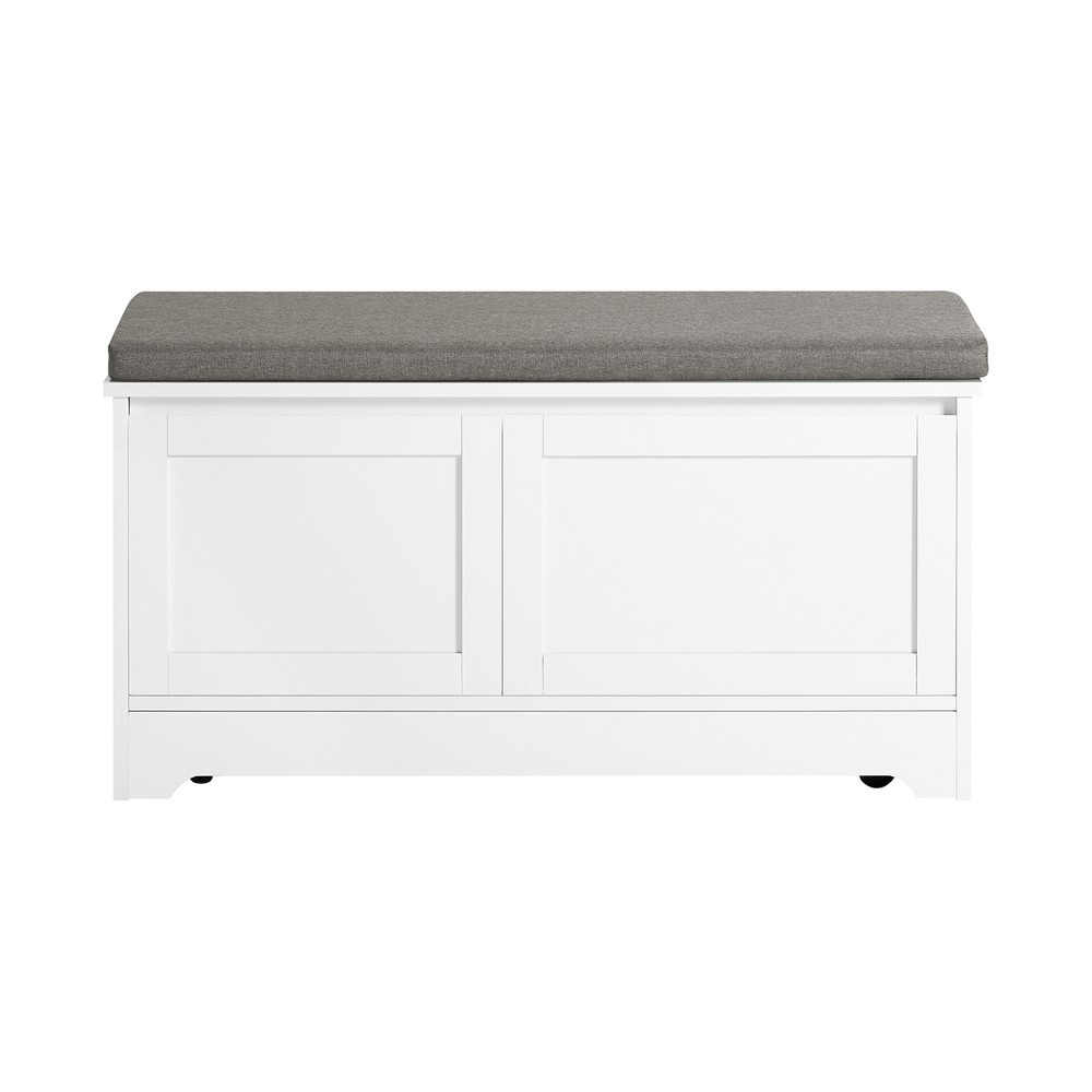 SoBuy Szafka na buty z jedną szufladą Biały 90x36x44cm FSR136-W