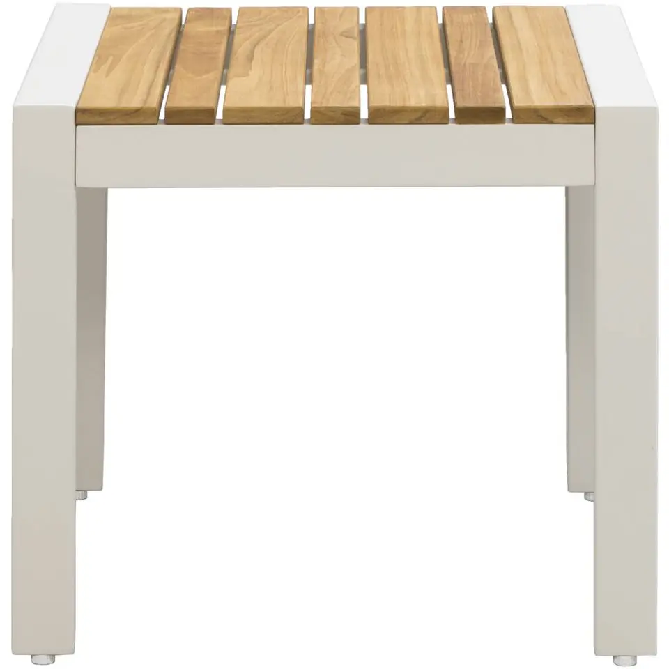 Bijzettafel Biarritz - zand/naturel - 45x50x50 cm