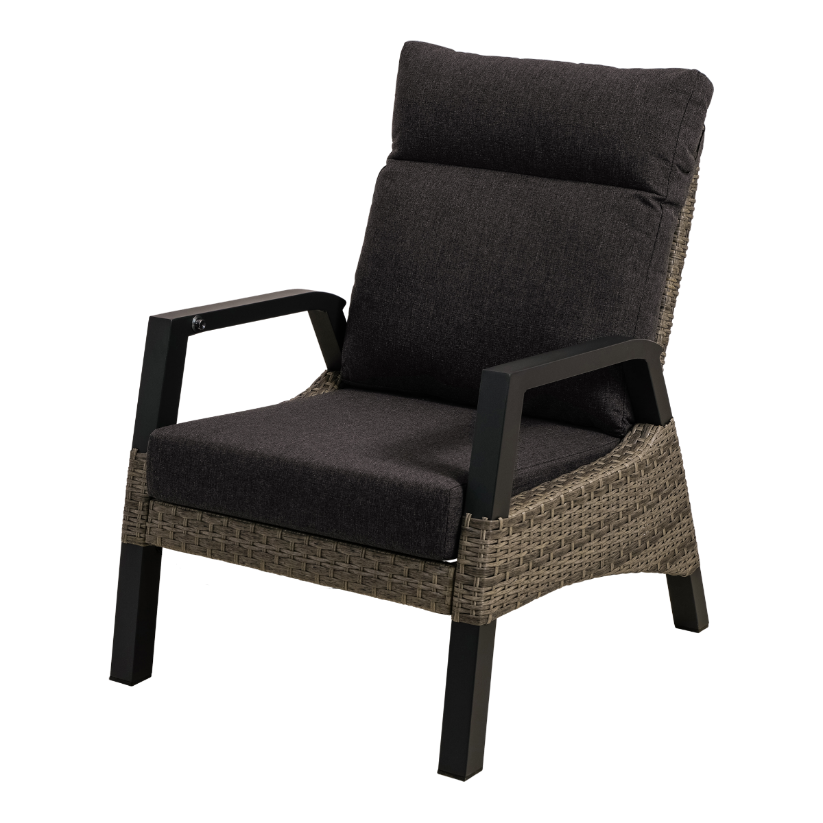 Lesli Living - Loungestoel Treviso Brick - bruin