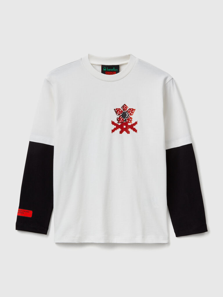 T-shirt with Stranger Things print