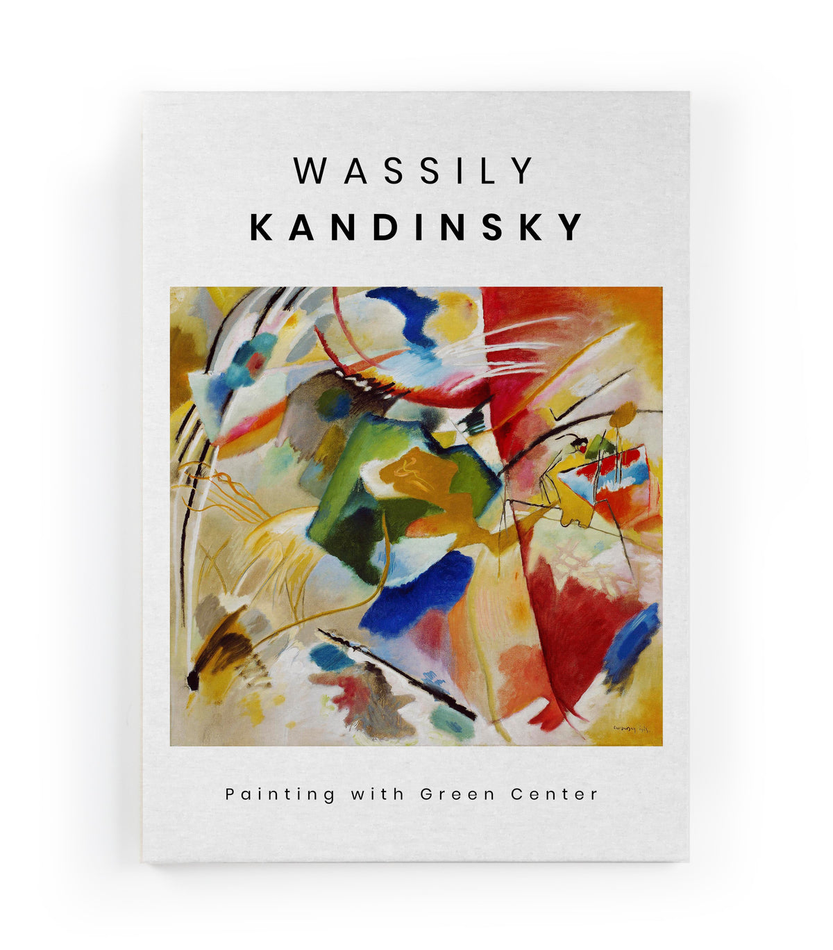 Canvas 60x40 Afdruk Wassily Kandinsky