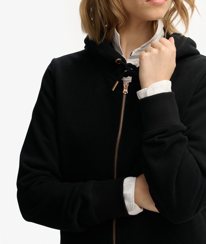 Essential Logo Zip Hoodie