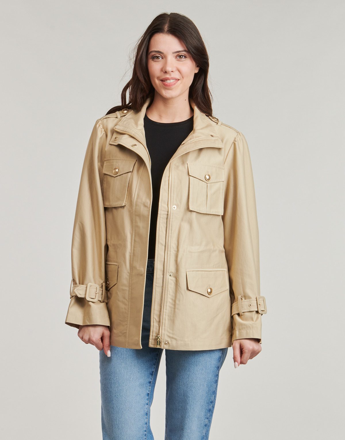 Guess - EMMA FIELD JACKET - Beige