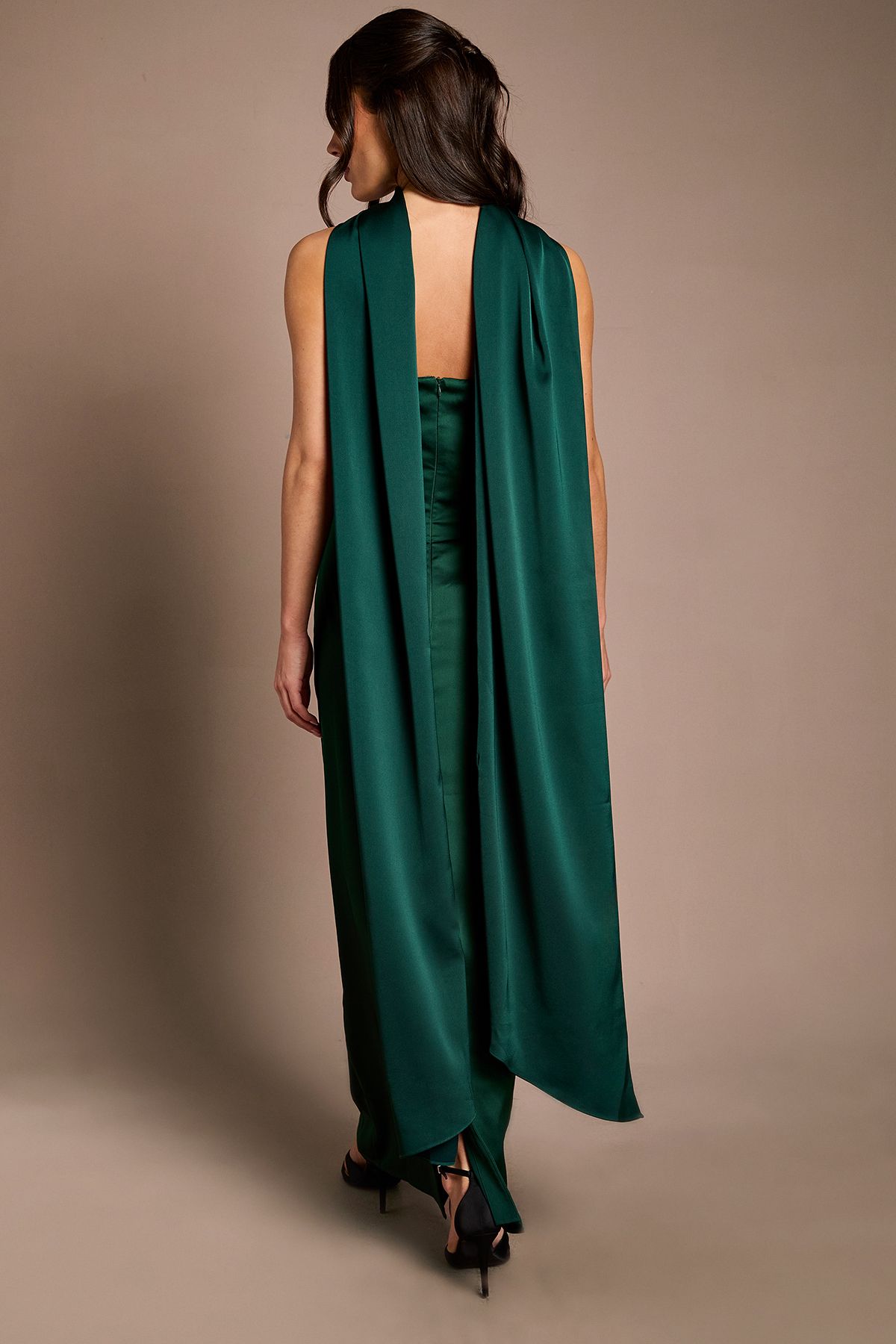 Coast Emerald Satin Scarf