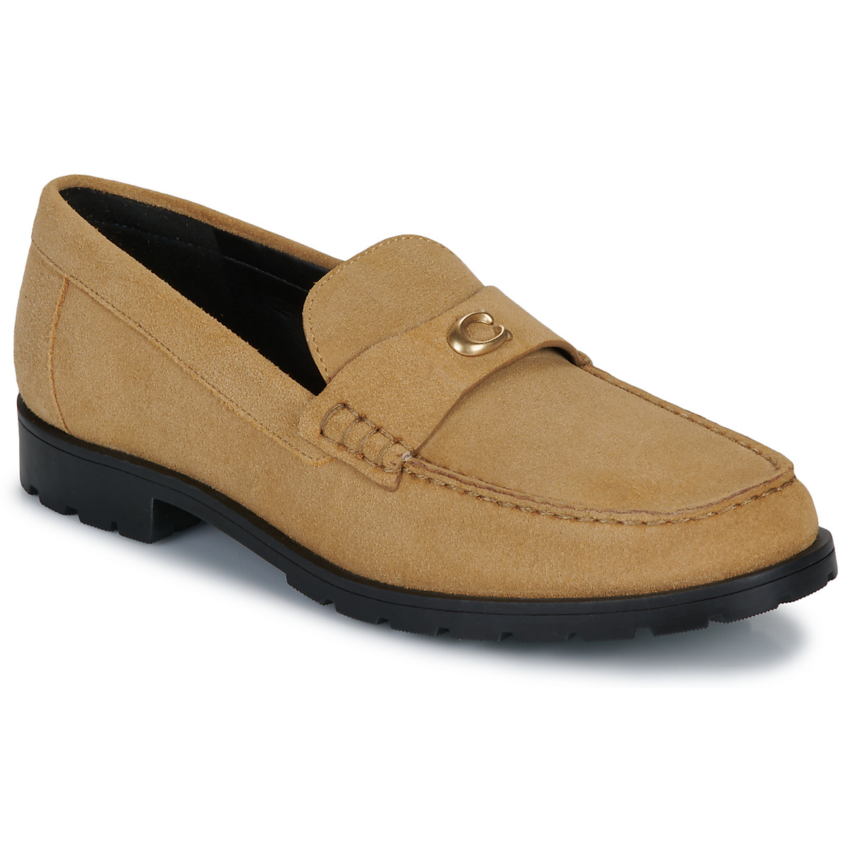 Coach - JOCELYN SUEDE LOAFER - Camel