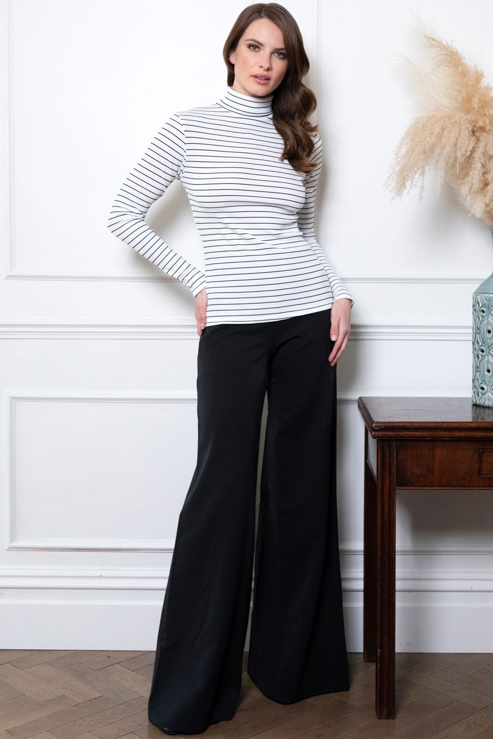 Hot Squash Turtle Neck Top