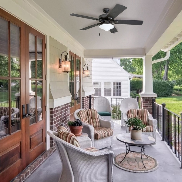 Honeywell Belmar 52" Bronze Indoor/Outdoor LED Ceiling Fan
