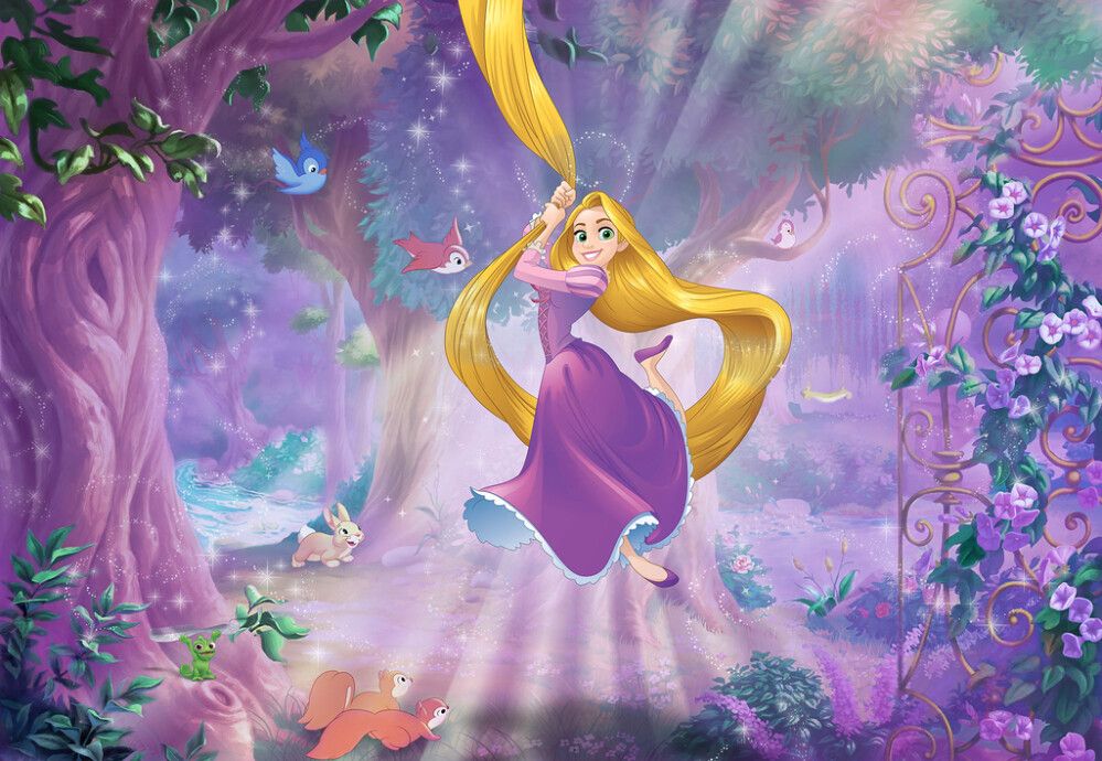 FOTOTAPET KOMAR DISNEY RAPUNZEL 368X254CM