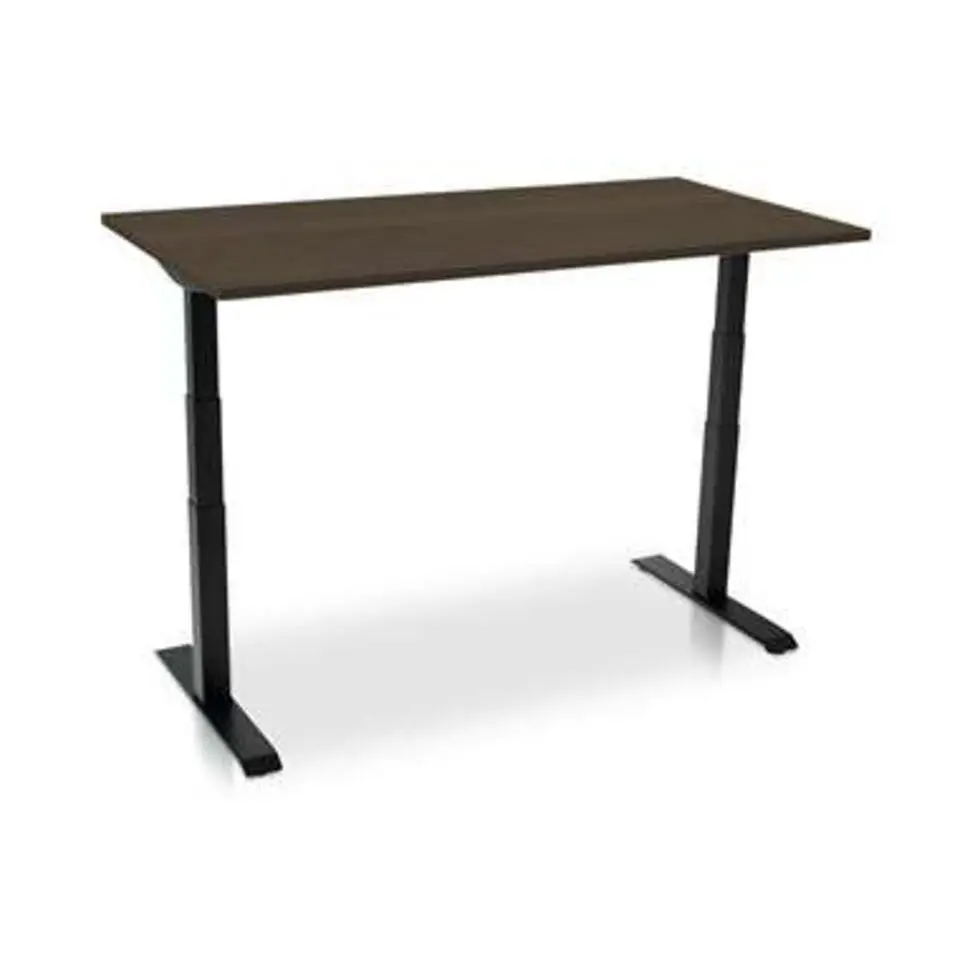 MRC PRO elektrisch ARBO zit-sta bureau - 160x80 cm - bruin eiken