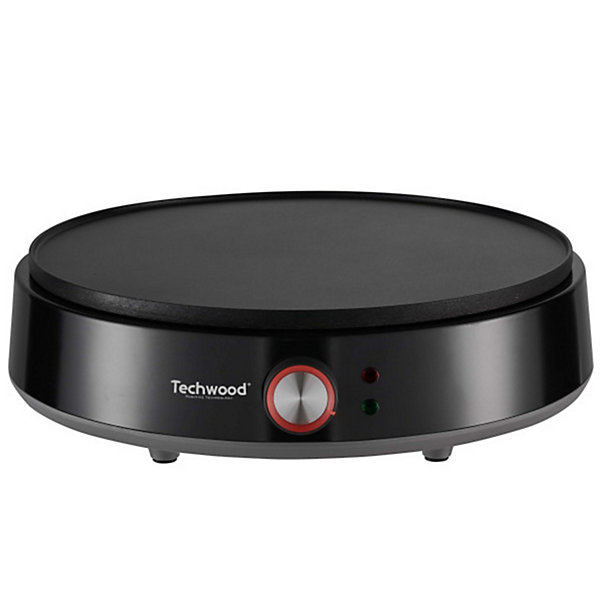 Crêpière - Techwood TCP-176 - Anti adhésif ILAG - 30 cm - Puissance : 1200W