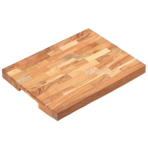 NNEVL Chopping Board 40x30x4 cm Solid Acacia Wood