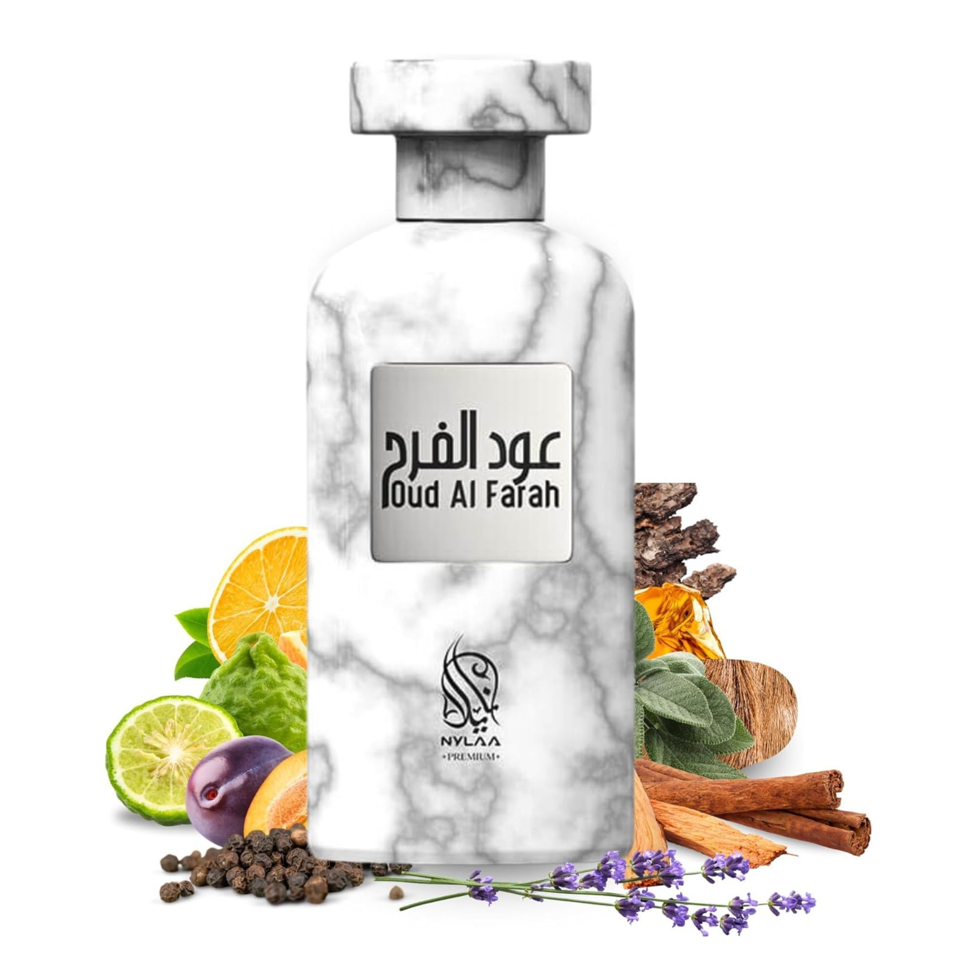 Nylaa Oud Al Farah 100ml Eau De Parfum Fragrance for Men and Women