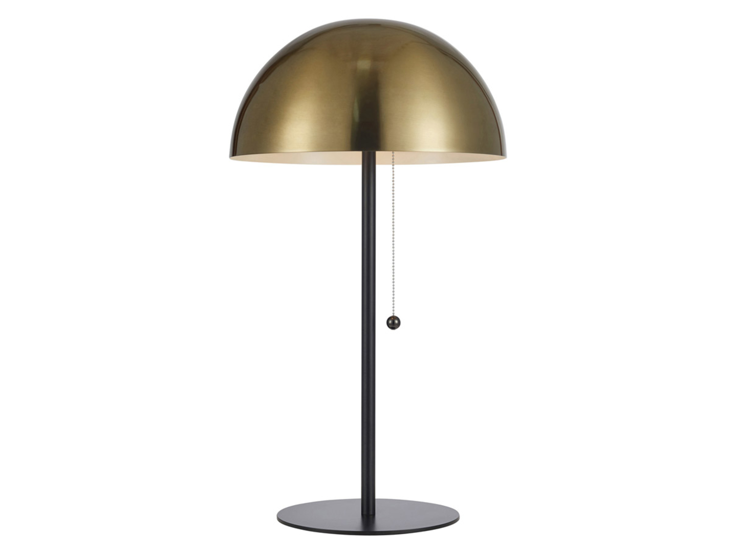 Lampa stołowa Dome 2-punktowa metalowa złota