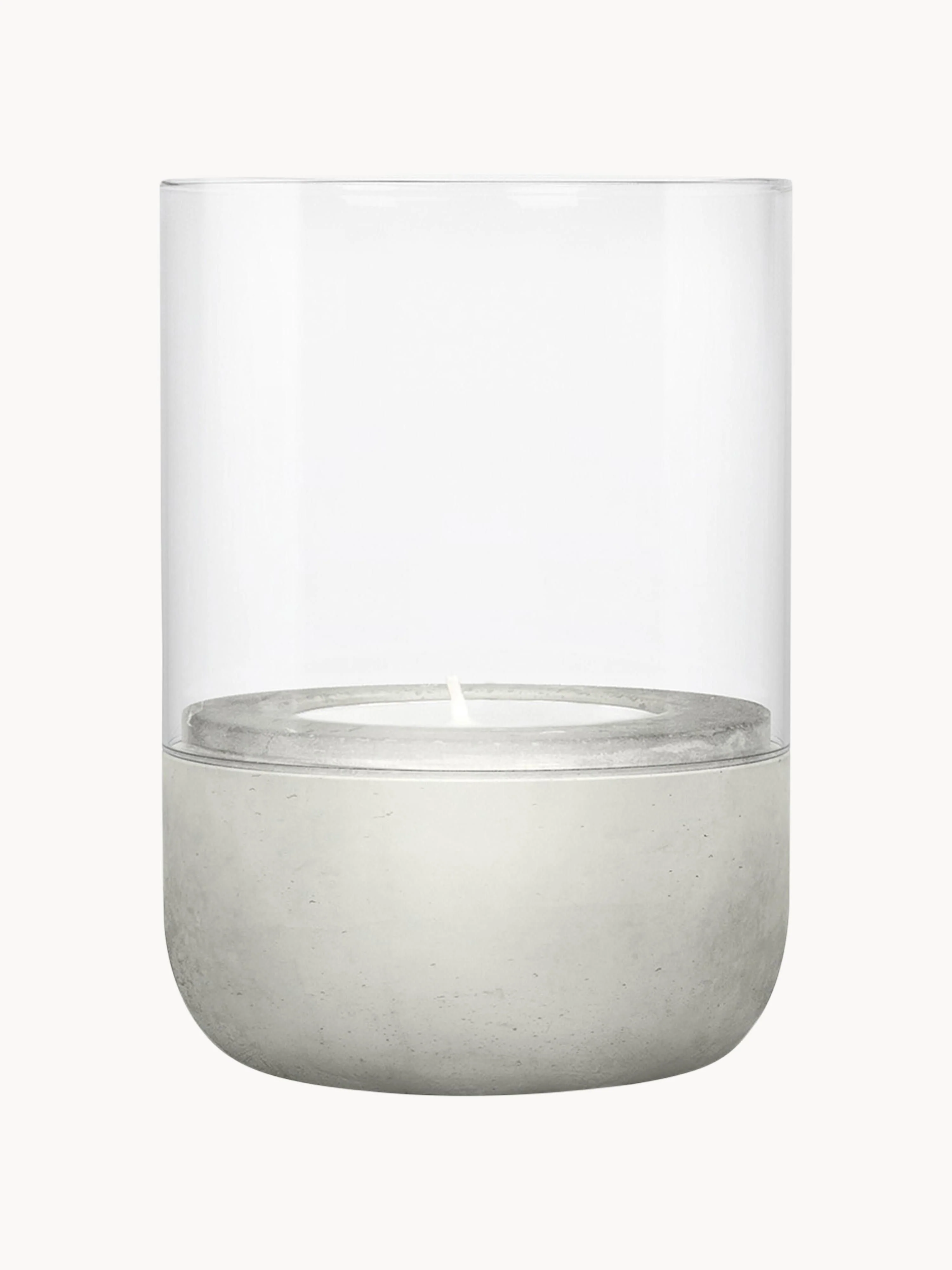 Windlicht Calma aus Glas, 2er-Set