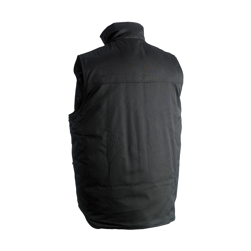 Gilet sans manche Donar noir L HEROCK