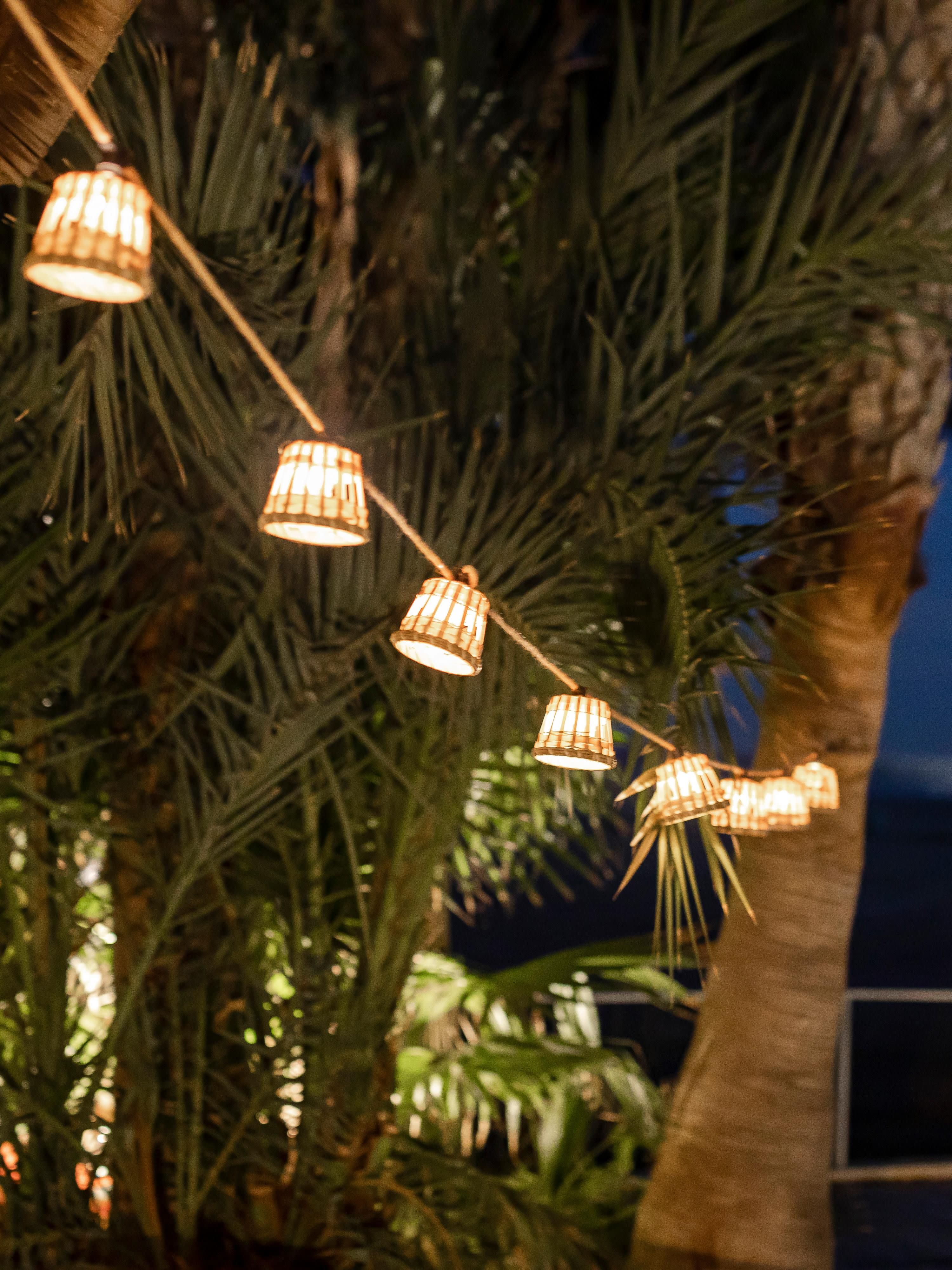 Handgefertigte LED-Lichterkette Aurora, 800 cm