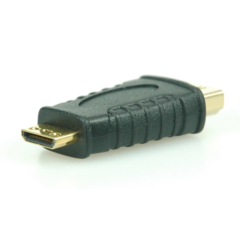 Adaptateur mini HDMI vers HDMI mâle - femelle
