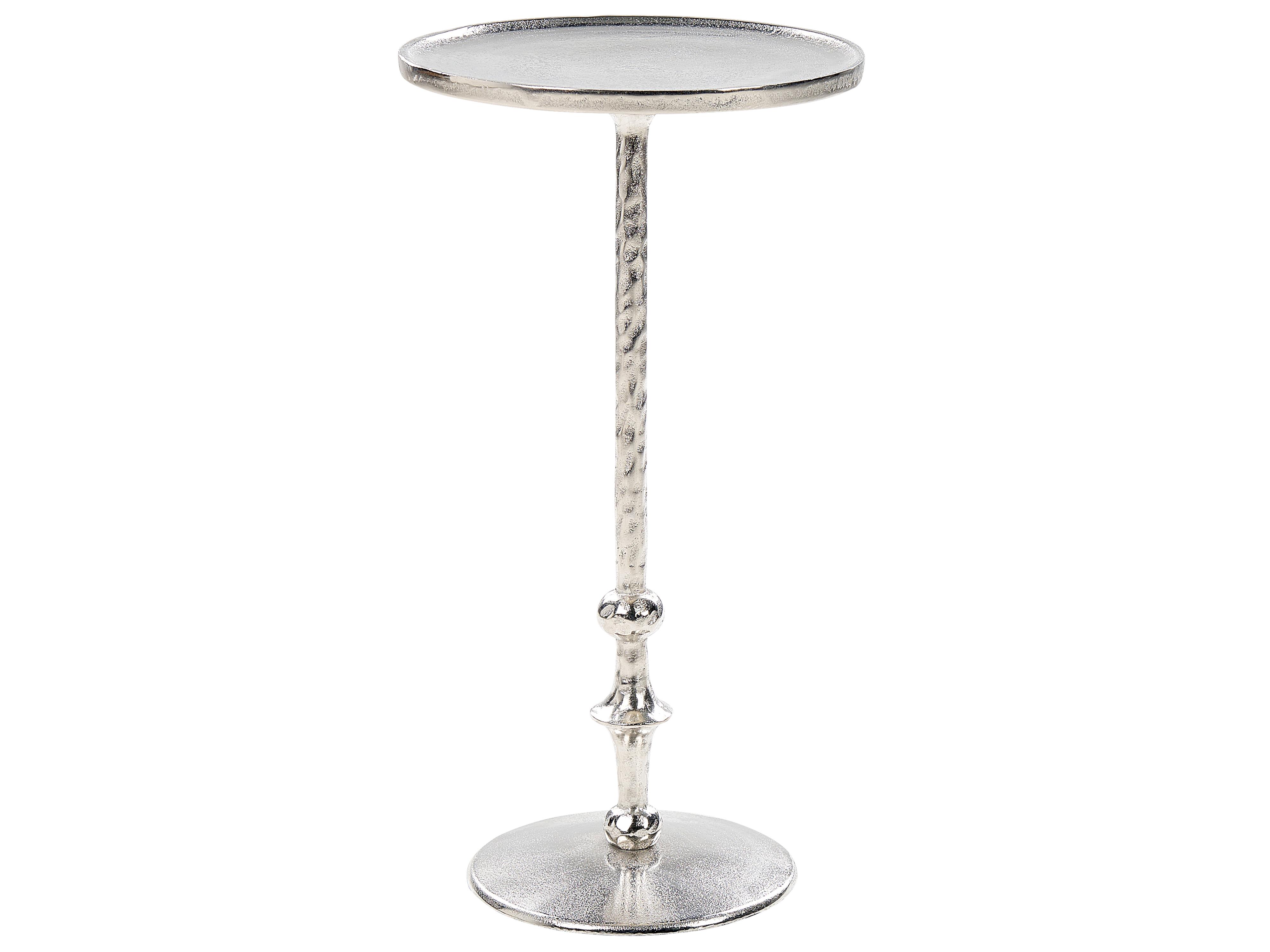 Side Table MEDA Metal Silver