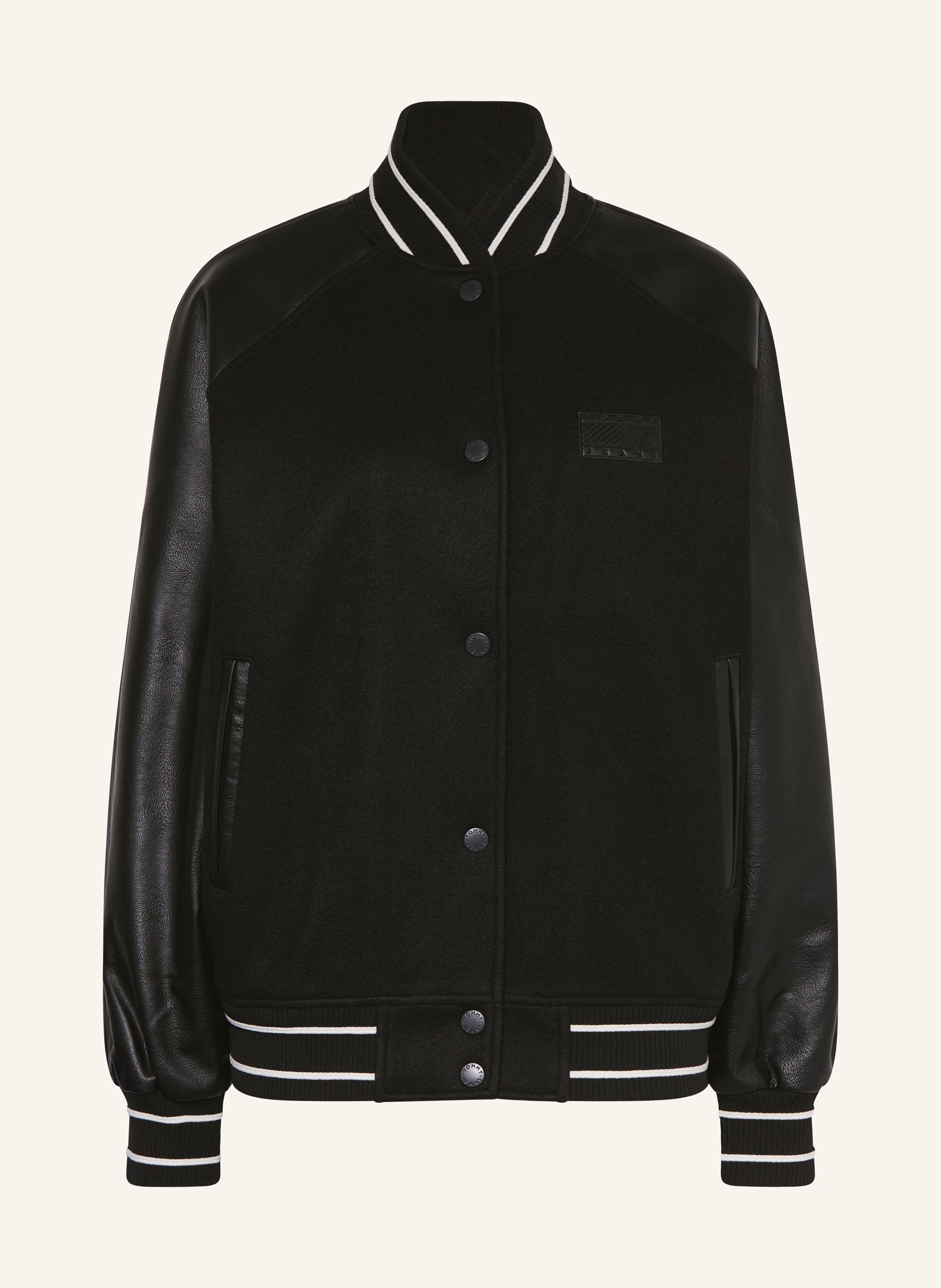 TOMMY JEANS College-Jacke im Materialmix