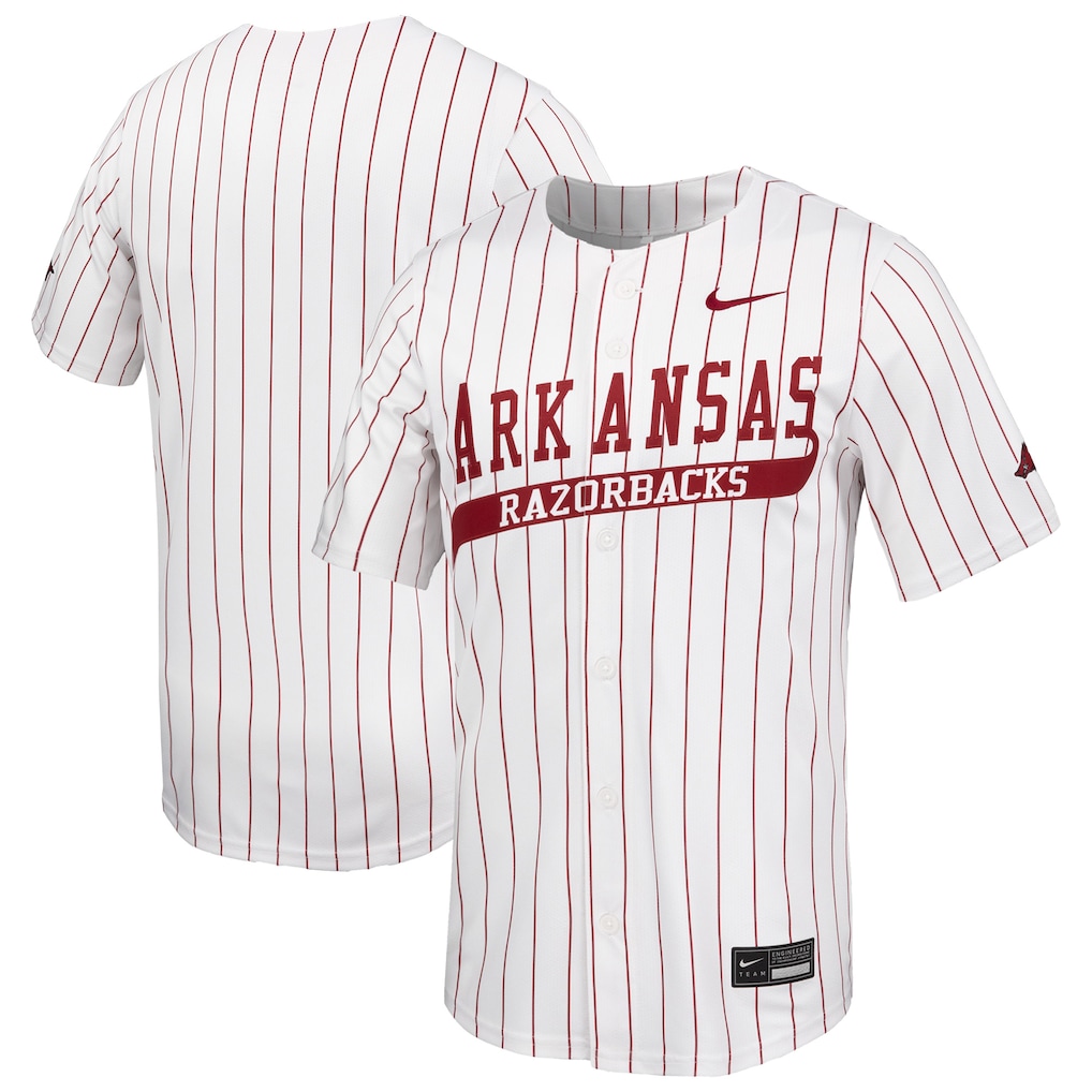 Arkansas Razorbacks Nike Limited Baseball Preschool Jersey - White