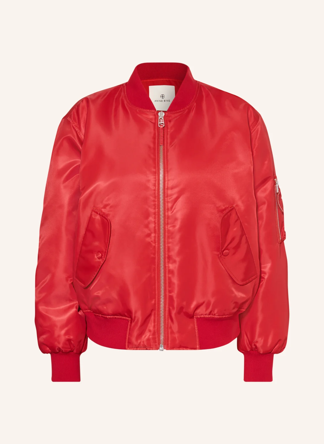 ANINE BING College-Jacke LEON aus Satin