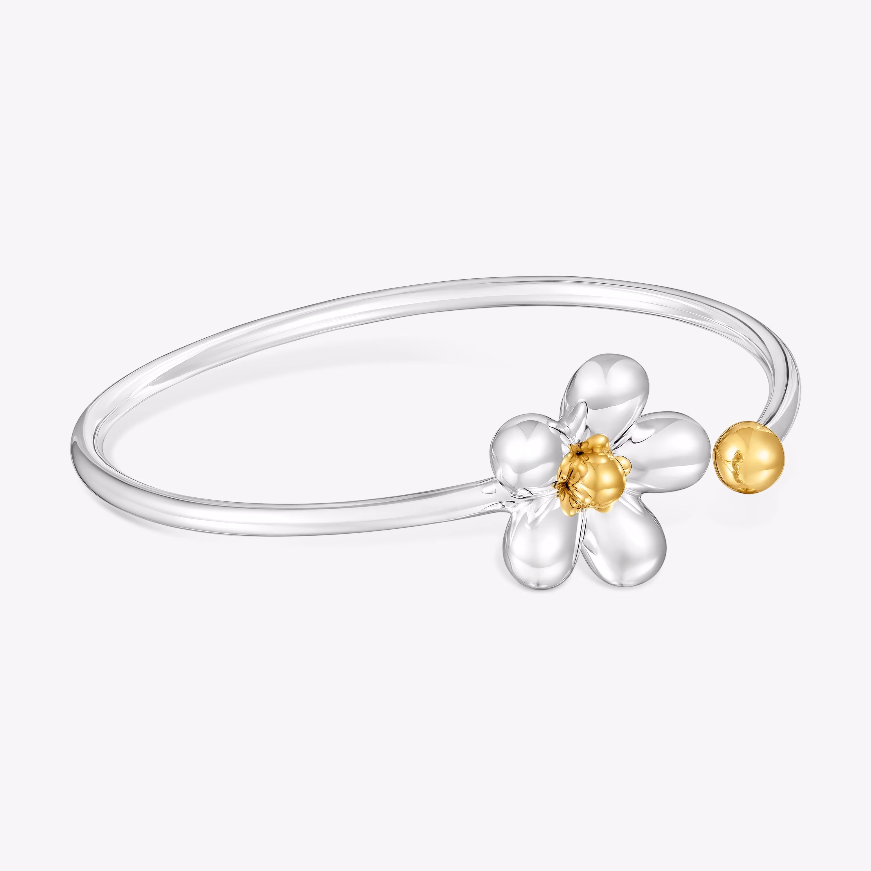 Pulsera esclava bicolor Daisy