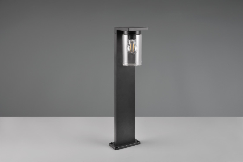 Lampa ogrodowa stojąca czarna ARDILA wys:65 cm 1xE27x40W IP44 Trio