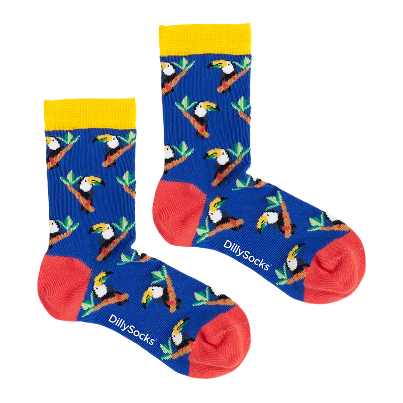 Kindersocken Tropical Toucan