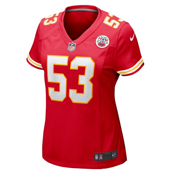 BJ Thompson Kansas City Chiefs Nike Women's  Game Jersey -  Red