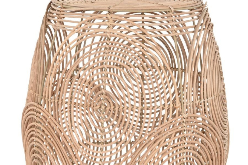 Stolik rattanowy Noit 53x39 cm
