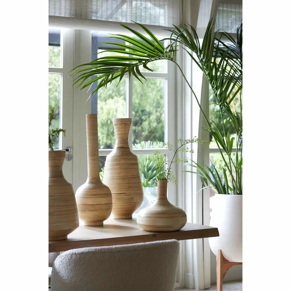 Bloempot Karuna - Cr&egrave;me - &Oslash;44x53cm