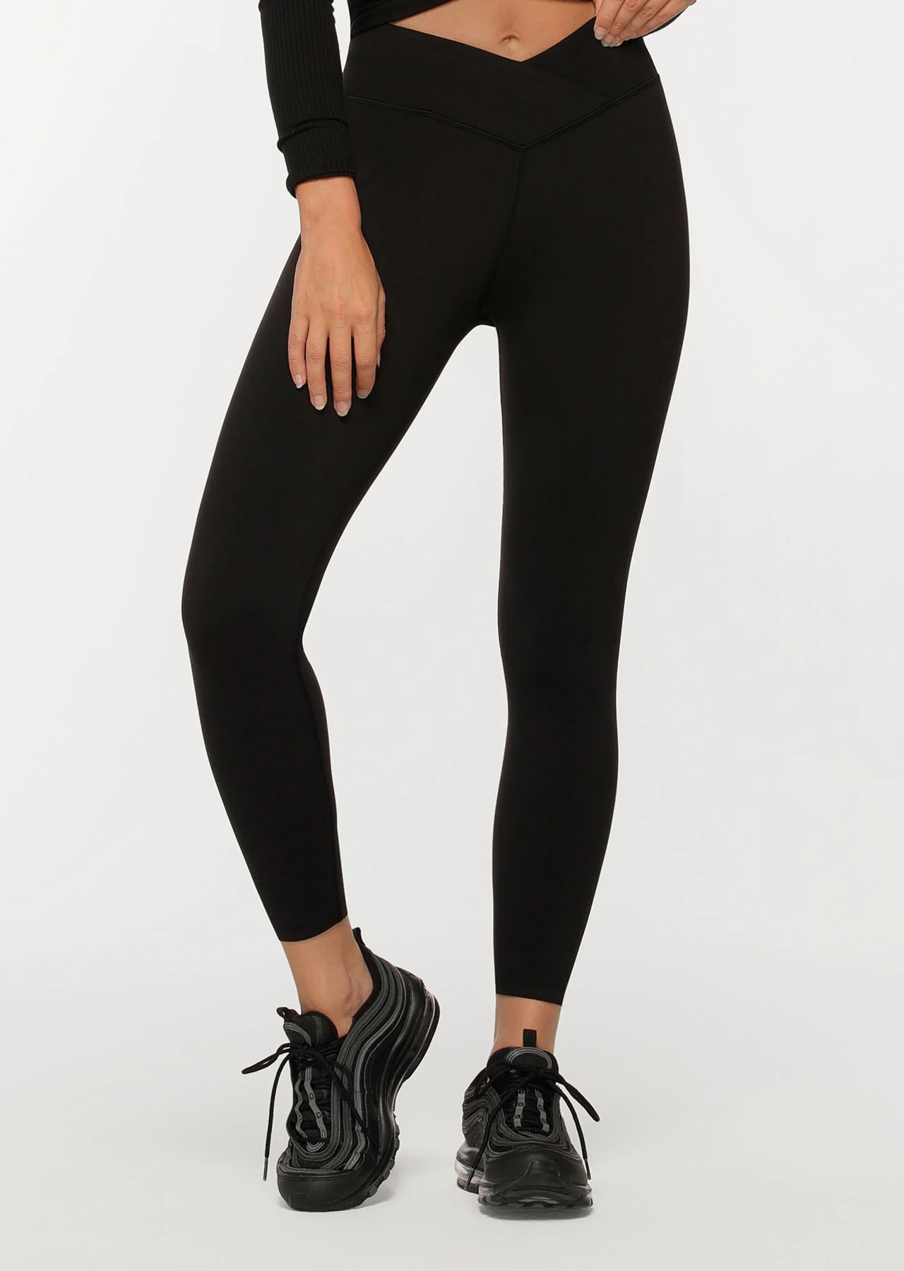 Wrap Waistband Ankle Biter Leggings