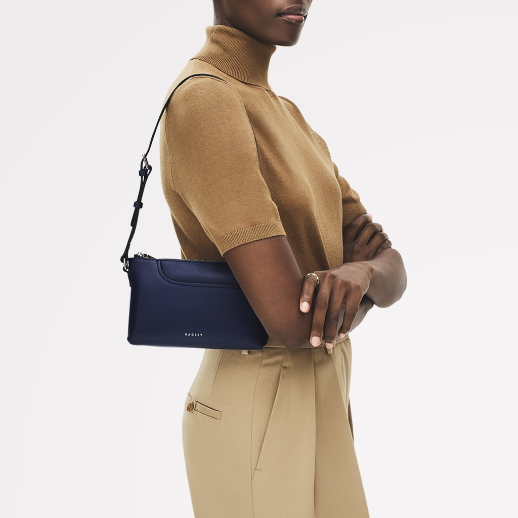 Pockets - Mini Ziptop East-West Shoulder Bag
