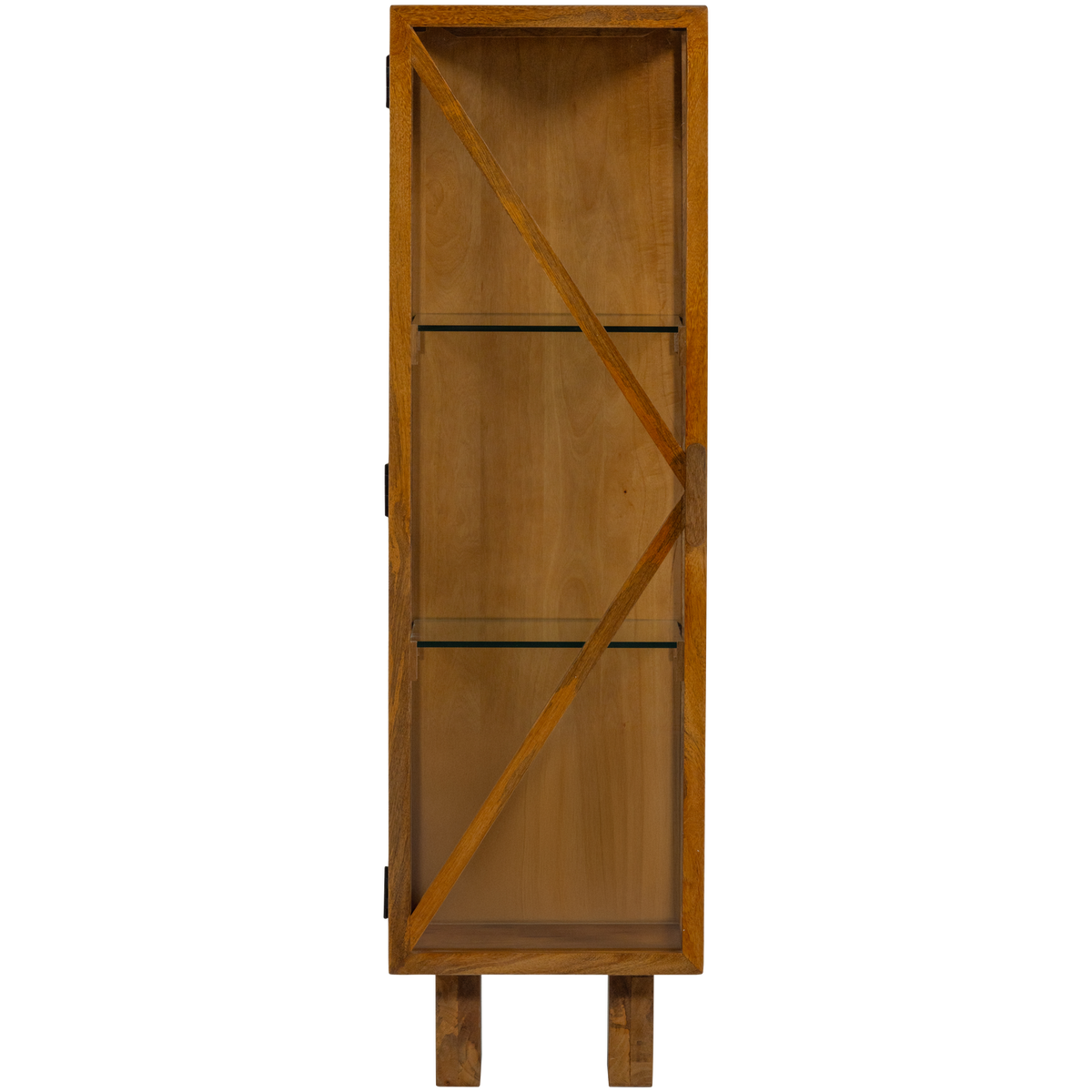 WOOOD kast 1-deurs Kella - Mango Hout - Naturel - 137x40x39