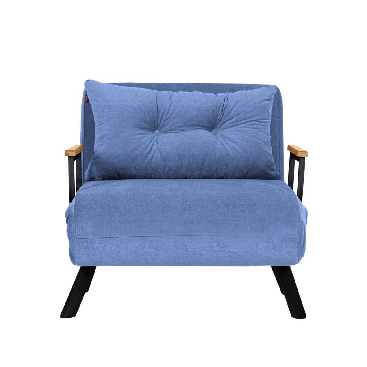 Calicosy - Slaapfauteuil SANDO - B67 cm - Blauw
