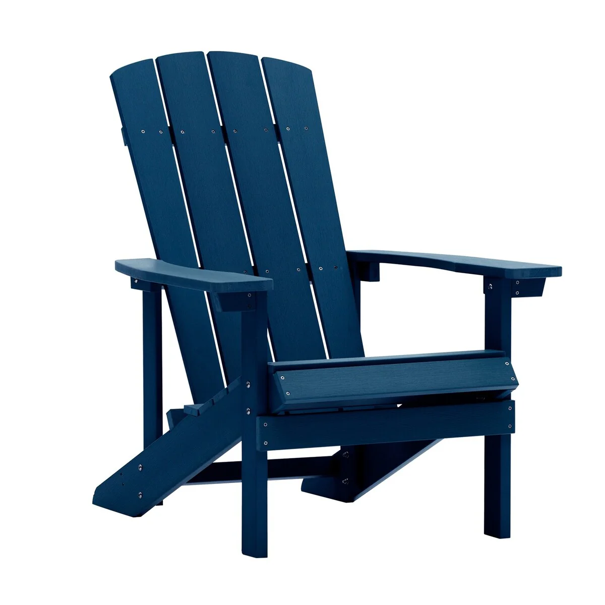Outdoor Patio Adirondack Chair All-Weather Chair for Fire Pit & Garden