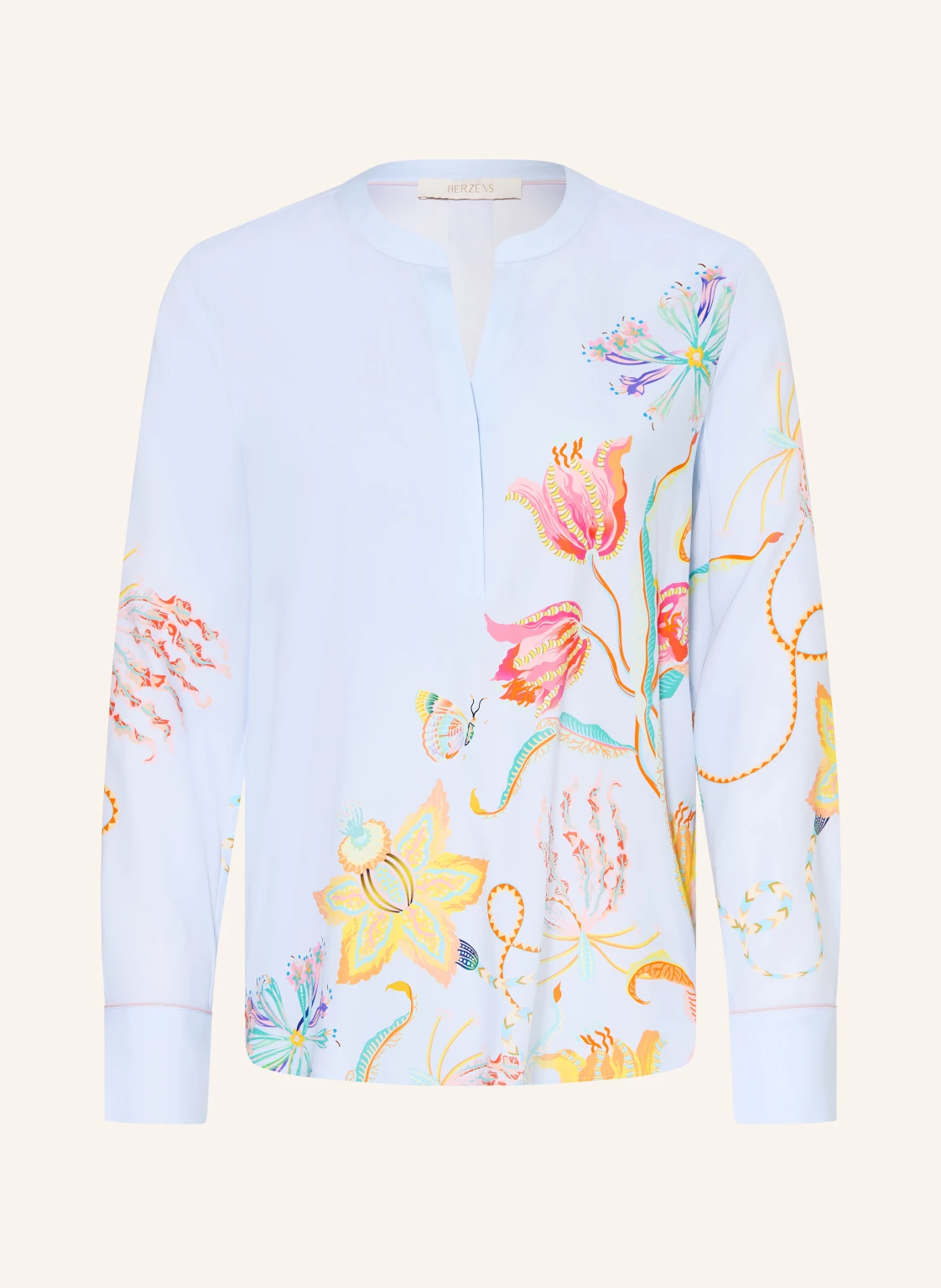 HERZENS Blusenshirt mit Seide