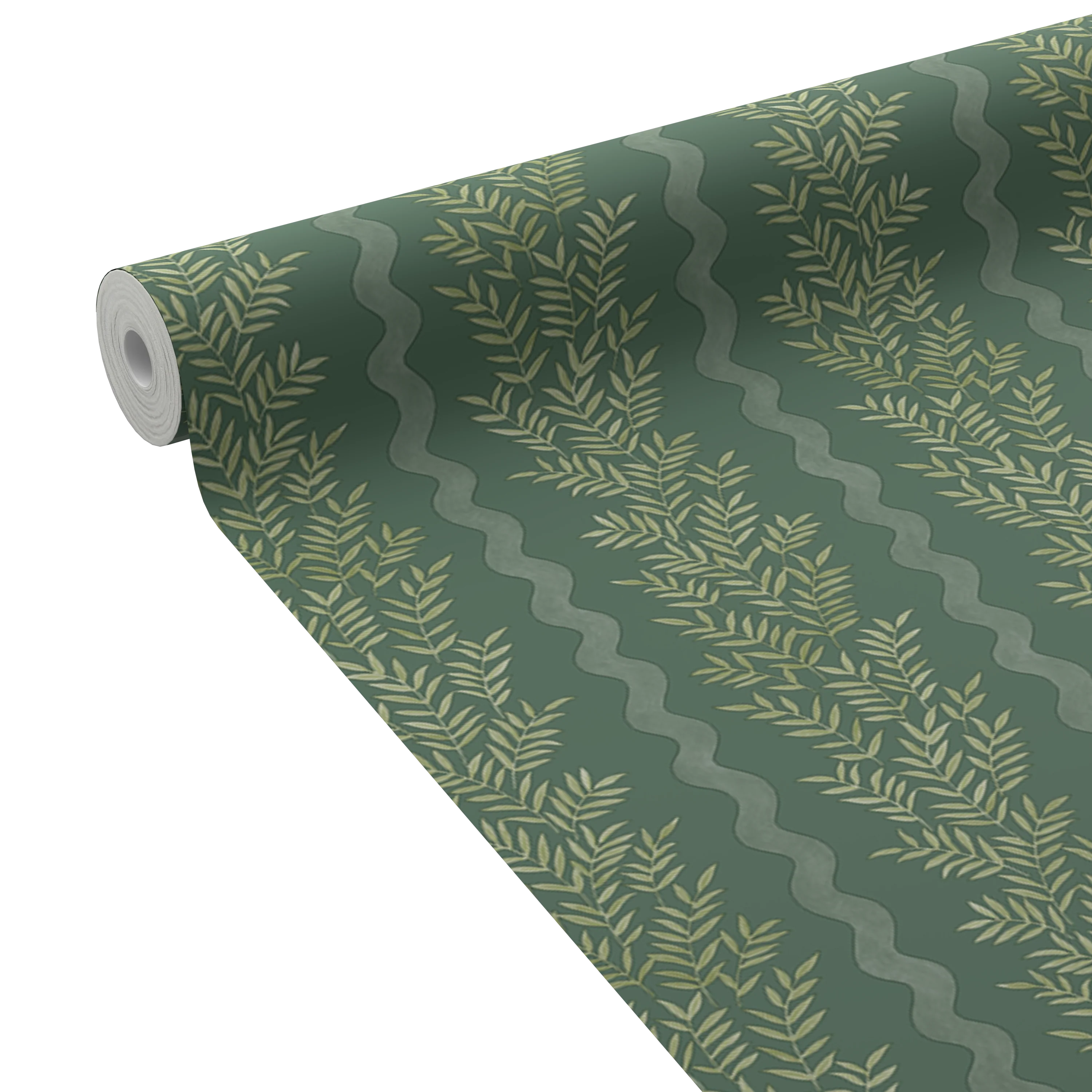 HOLDEN DECOR Papier peint intissé PIPKIN STRIPE vert anglais et vert clair