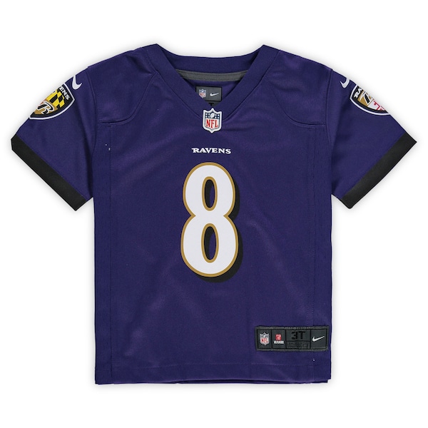 Lamar Jackson Baltimore Ravens Nike Toddler Game Jersey - Purple