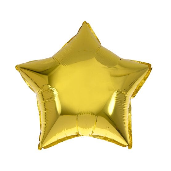 Large Gold Foil Star Balloon