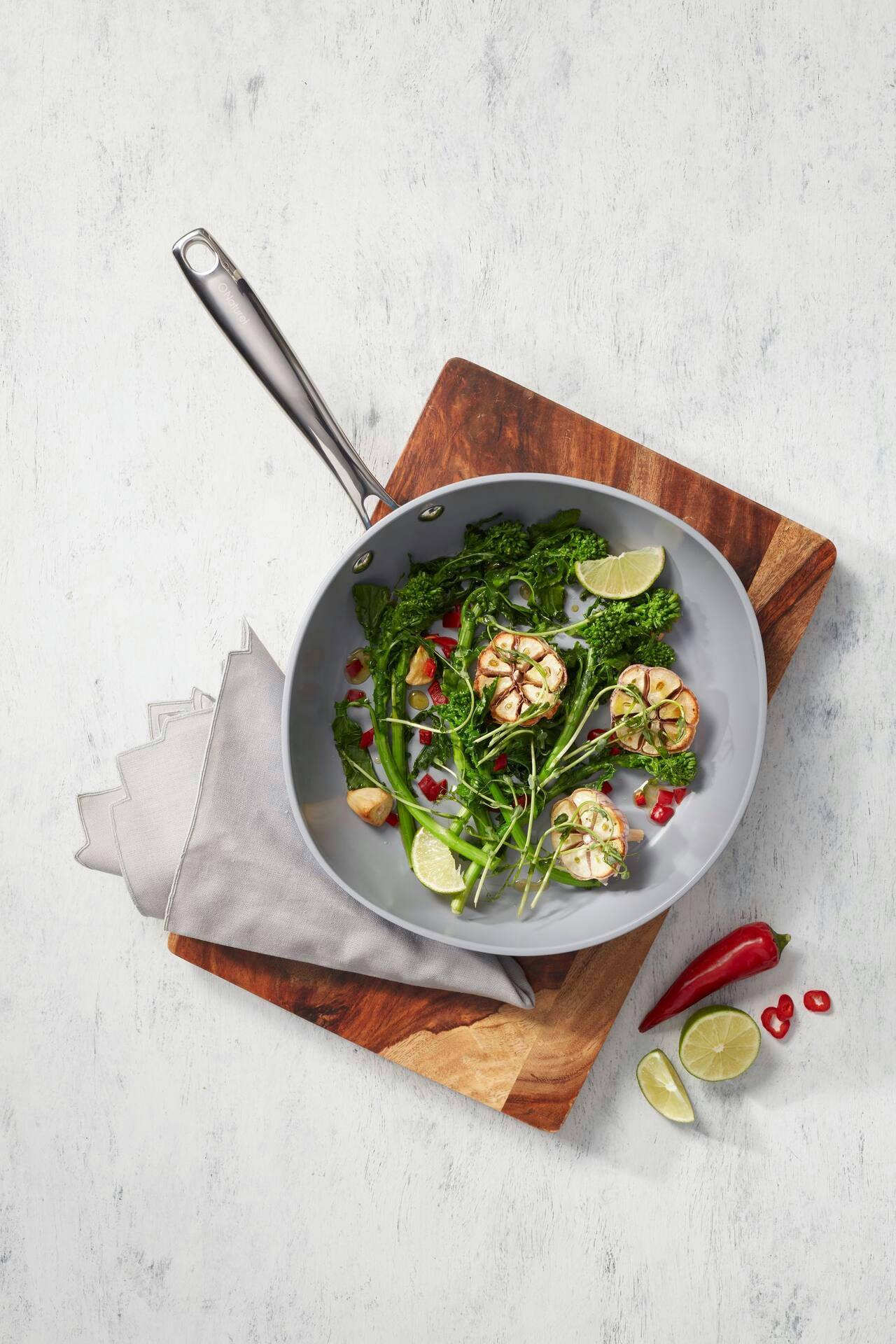 Heritage The Rock O Naturel Ceramic Frypan