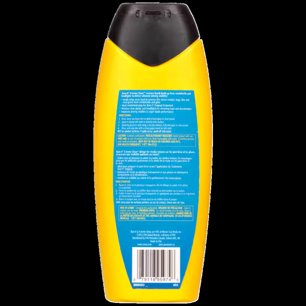 Rain-X X-treme Clean Glass & Plastic Cleaner, 355 ml