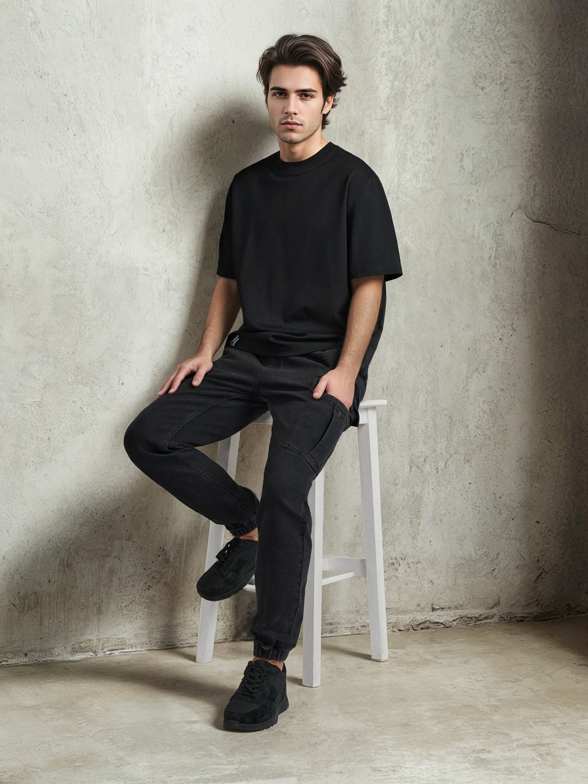 Spodnie jogger cargo