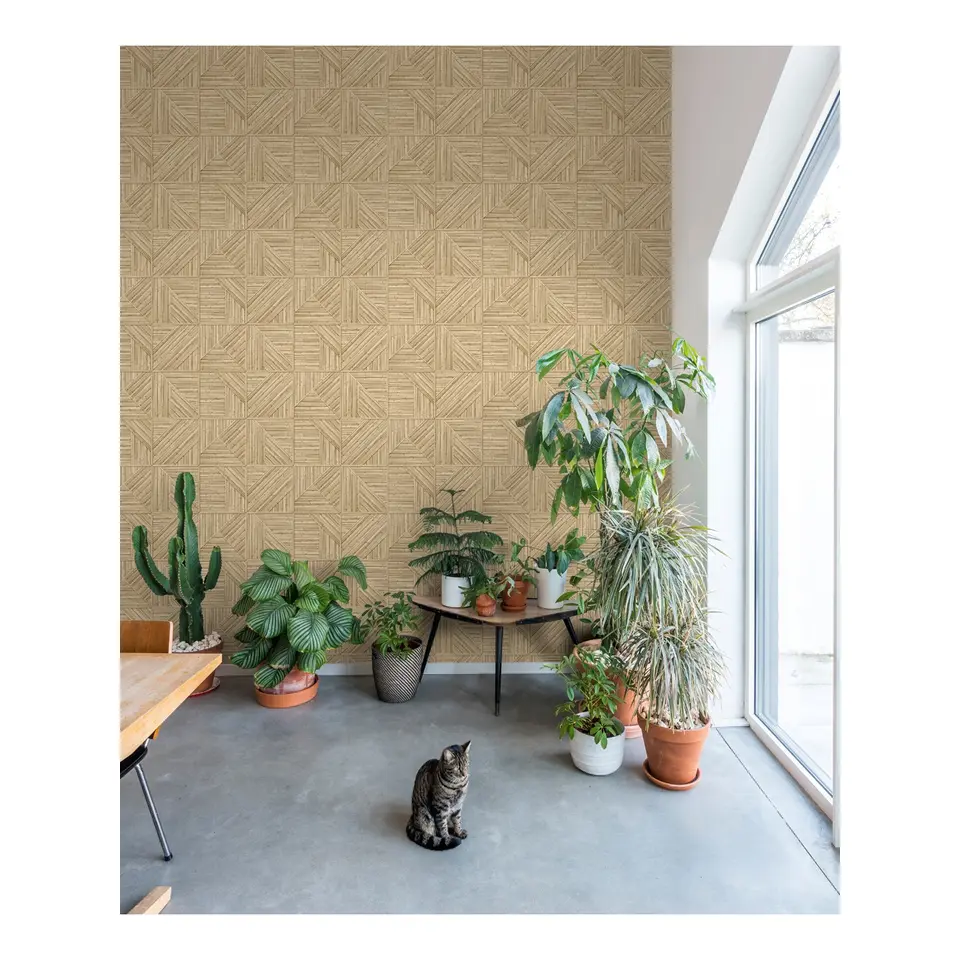 Dutch Wallcoverings - Jungle Fever Paglia beige - 0,53x10,05m