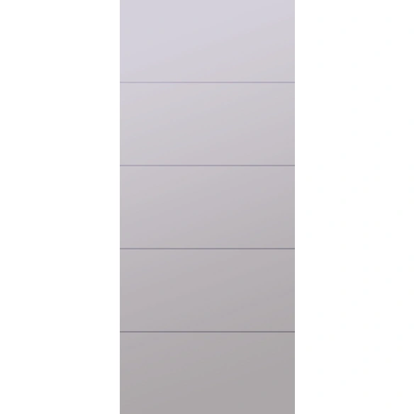 Glaseinsatz, LxBxH: 142x53,5x0,4 cm, alu matt
