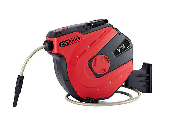KS Tools - 150.4227 - Enrouleur de tuyau d'arrosage mural - 20m